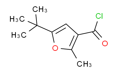 CAS No. 96543-75-8, 5-tert-Butyl-2-Methylfuran-3-carbonyl chloride
