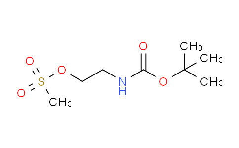 CAS No. 96628-67-0, 2-((tert-Butoxycarbonyl)amino)ethyl methanesulfonate