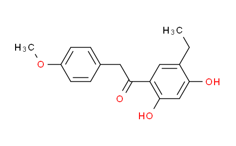 CAS No. 96644-03-0, 1-(5-ethyl-2,4-dihydroxyphenyl)-2-(4-methoxyphenyl)ethanone
