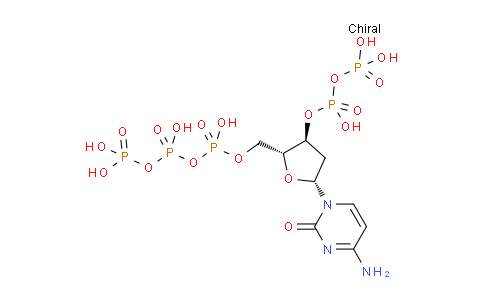 CAS No. 96-80-0, [(2R,3S,5R)-5-(4-amino-2-oxo-1-pyrimidinyl)-2-[[hydroxy-[hydroxy(phosphonooxy)phosphoryl]oxyphosphoryl]oxymethyl]-3-oxolanyl] phosphono hydrogen phosphate