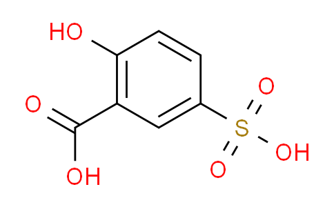 CAS No. 97-05-2, 2-Hydroxy-5-sulfobenzoic acid