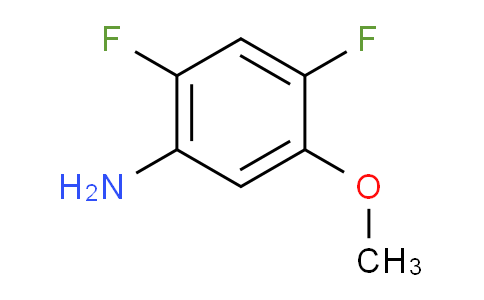 CAS No. 98446-51-6, 2,4-difluoro-5-methoxyaniline