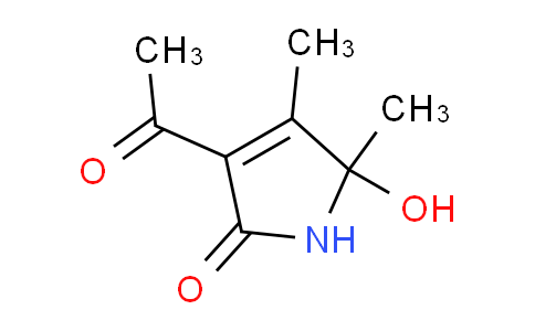 CAS No. 98593-79-4, 3-Acetyl-5-hydroxy-4,5-dimethyl-1H-pyrrol-2(5H)-one