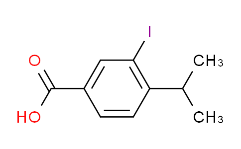 CAS No. 99059-64-0, 3-iodo-4-propan-2-ylbenzoic acid