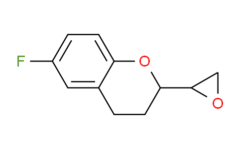 CAS No. 99199-90-3, 6-Fluoro-2-(oxiran-2-yl)chroman