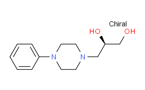 CAS No. 99291-24-4, (2R)-3-(4-Phenyl-1-piperazinyl)propane-1,2-diol