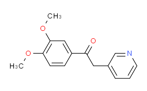 CAS No. 99466-39-4, 1-(3,4-Dimethoxyphenyl)-2-(3-pyridinyl)ethanone