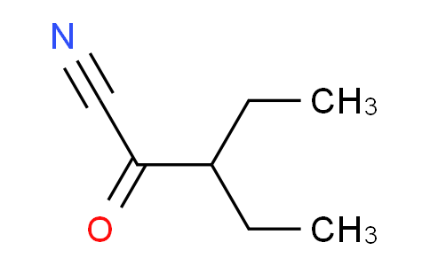 CAS No. 99967-32-5, 2-Ethylbutanoyl cyanide