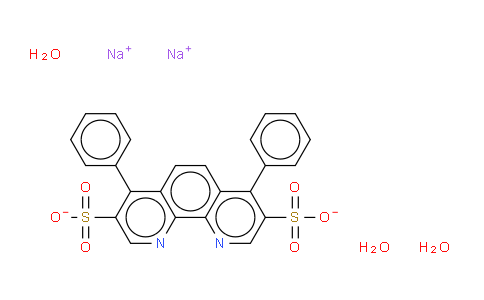 CAS No. 52746-49-3, Bathophenanthrolinedisulfonic acid disodium salt