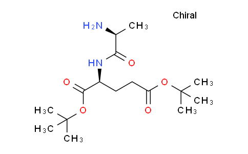 CAS No. 45272-19-3, (S)-di-tert-butyl 2-((S)-2-aminopropanamido)pentanedioate