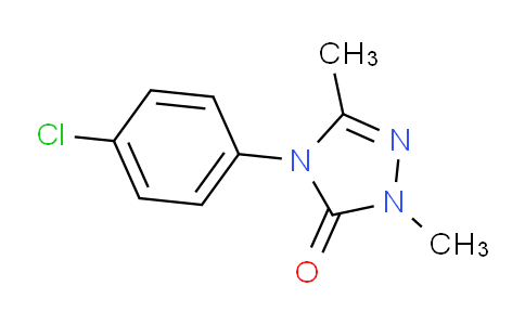 CAS No. 494785-65-8, 4-(4-Chloro-phenyl)-2,5-dimethyl-2,4-dihydro-[1,2,4]triazol-3-one