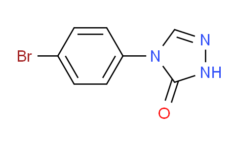 CAS No. 214117-50-7, 4-(4-Bromophenyl)-2,4-dihydro-3H-1,2,4-triazol-3-one
