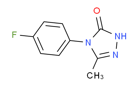 CAS No. 860650-96-0, 4-(4-Fluorophenyl)-3-methyl-1H-1,2,4-triazol-5(4H)-one