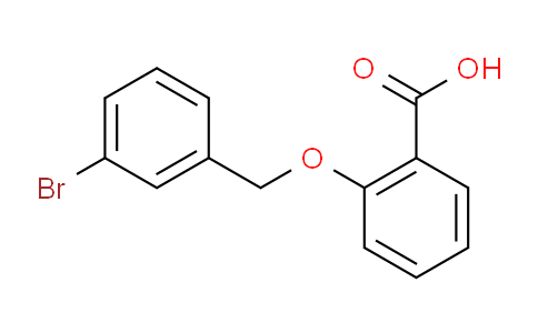 CAS No. 743453-43-2, 2-((3-Bromobenzyl)oxy)benzoic acid
