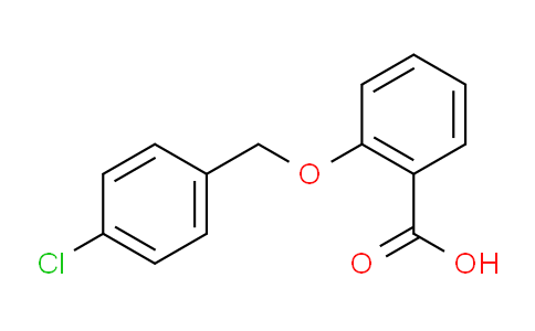 CAS No. 52803-69-7, 2-((4-Chlorobenzyl)oxy)benzoic acid