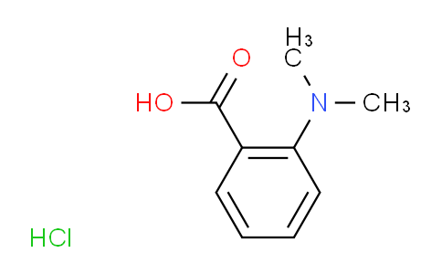 CAS No. 209533-97-1, 2-(Dimethylamino)benzoic acid hydrochloride