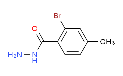 CAS No. 1022059-55-7, 2-Bromo-4-methyl-benzoic acid hydrazide