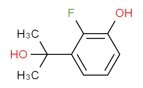 CAS No. 1191999-10-6, 2-fluoro-3-(2-hydroxypropan-2-yl)phenol