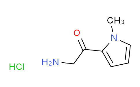 CAS No. 668972-71-2, 2-amino-1-(1-methyl-1H-pyrrol-2-yl)ethanone hydrochloride