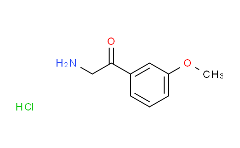 CAS No. 24037-72-7, 2-aMino-1-(3-Methoxyphenyl)ethan-1-one hydrochloride