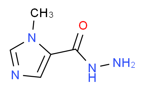 CAS No. 23585-00-4, 1-Methyl-1H-imidazole-5-carbohydrazide