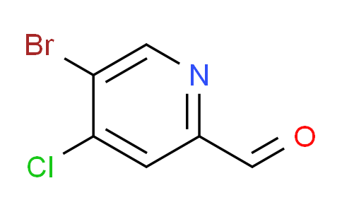 CAS No. 1060802-20-1, 5-bromo-4-chloropicolinaldehyde