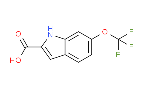 CAS No. 923259-70-5, 6-(Trifluoromethoxy)-1H-indole-2-carboxylic acid
