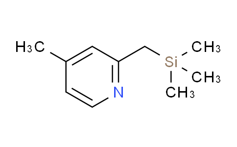 CAS No. 158588-02-4, 4-Methyl-2-((trimethylsilyl)methyl)pyridine