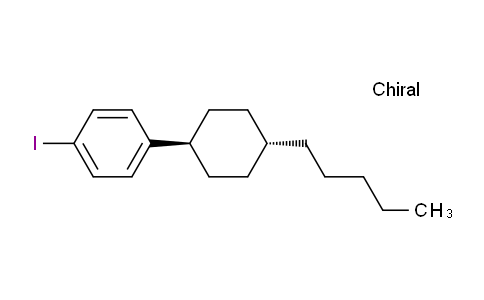 CAS No. 116963-80-5, 1-Iodo-4-(trans-4-n-pentylcyclohexyl)benzene