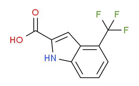 CAS No. 317-59-9, 4-(Trifluoromethyl)-indole-2-carboxylic acid