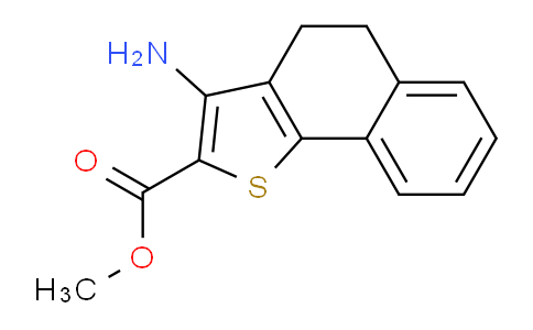CAS No. 691393-99-4, Methyl 3-amino-4,5-dihydronaphtho[1,2-b]thiophene-2-carboxylate