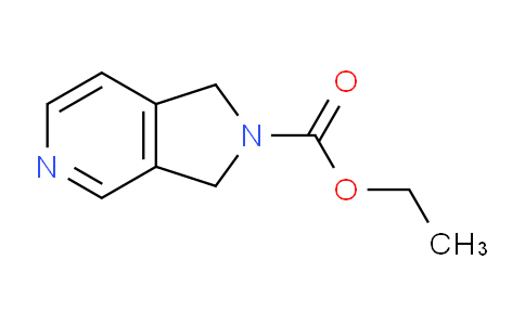 CAS No. 15828-10-1, Ethyl 1H-pyrrolo[3,4-c]pyridine-2(3H)-carboxylate