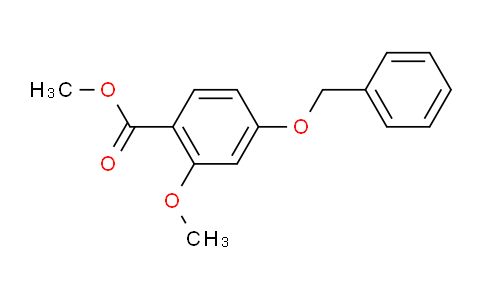 CAS No. 28478-45-7, 4-Benzyloxy-2-methoxy-benzoic acid methyl ester
