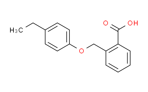 CAS No. 244219-99-6, 2-((4-Ethylphenoxy)methyl)benzoic acid