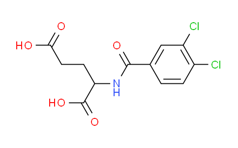 CAS No. 104252-58-6, 2-(3,4-Dichloro-benzoylamino)-pentanedioic acid