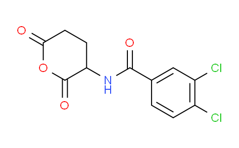 CAS No. 104252-86-0, 3,4-Dichloro-N-(2,6-dioxo-tetrahydro-pyran-3-yl)-benzamide