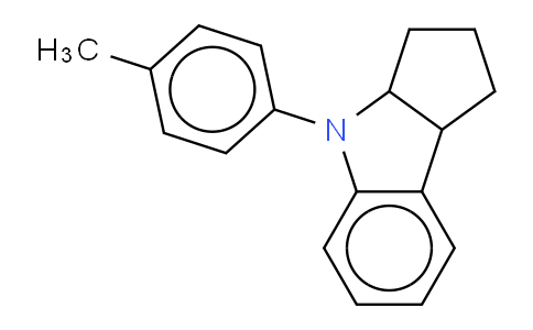CAS No. 273220-33-0, 1,2,3,3a,4,8b-hexahydro-4-(4-methylpheny)-Cyclopent[b]indole
