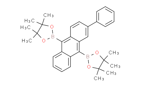 CAS No. 929103-27-5, 2,2'-(2-phenylanthracene-9,10-diyl)bis(4,4,5,5-tetraMethyl-1,3,2-dioxaborolane)