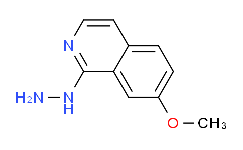 CAS No. 27187-10-6, 1-Hydrazinyl-7-methoxyisoquinoline