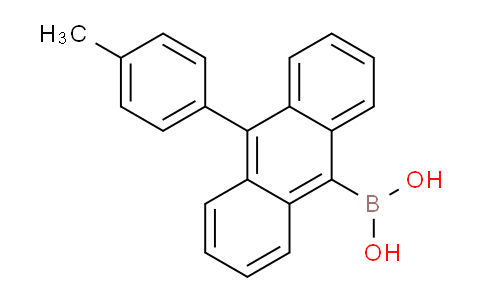 CAS No. 400607-40-1, B-[10-(4-methylphenyl)-9-anthracenyl]Boronic acid