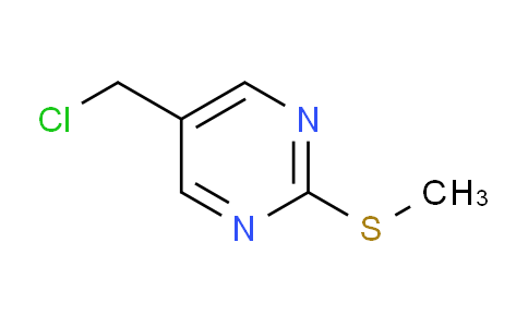 CAS No. 586382-17-4, 5-(chloromethyl)-2-(methylthio)pyrimidine