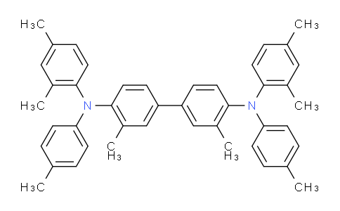 CAS No. 137133-18-7, N4,N4'-Bis(2,4-dimethylphenyl)-3,3'-dimethyl-N4,N4'-di-p-tolyl-[1,1'-biphenyl]-4,4'-diamine