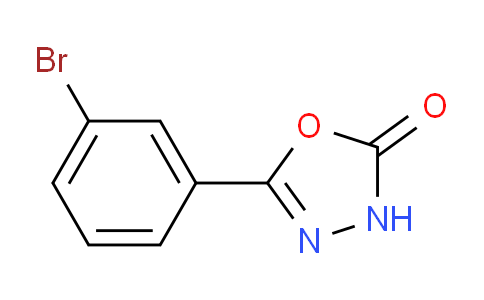 CAS No. 873090-18-7, 5-(3-Bromo-phenyl)-3h-[1,3,4]oxadiazol-2-one