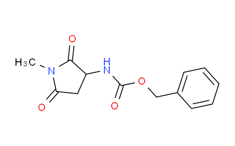 CAS No. 91807-59-9, Benzyl (1-methyl-2,5-dioxopyrrolidin-3-yl)carbamate