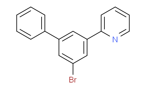 CAS No. 1268251-04-2, 2-(5-Bromo[1,1'-diphenyl]-3-yl)-pyridine
