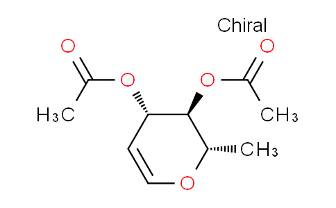 CAS No. 34819-86-8, (2S,3S,4S)-2-Methyl-3,4-dihydro-2H-pyran-3,4-diyl diacetate