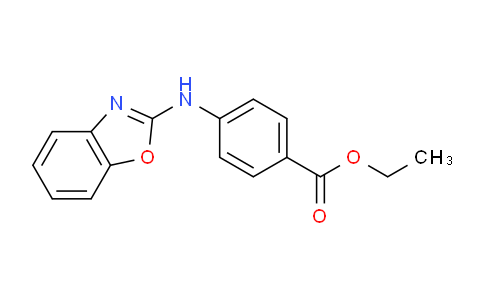 CAS No. 20852-34-0, ethyl 4-(benzo[d]oxazol-2-ylaMino)benzoate