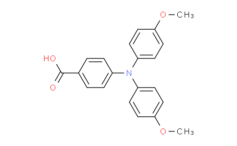 CAS No. 704914-80-7, 4-(Bis(4-methoxyphenyl)amino)benzoic acid