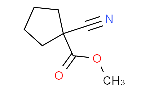 CAS No. 40862-12-2, Methyl 1-cyanocyclopentanecarboxylate