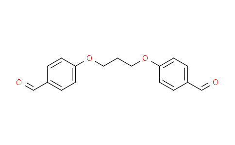 CAS No. 3722-80-3, 4,4'-(Propane-1,3-diylbis(oxy))dibenzaldehyde